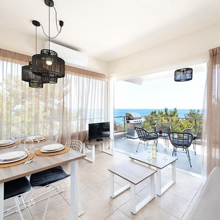 Anastasios House Stegna - Up Floor Apartment Archangelos  Ngoại thất bức ảnh
