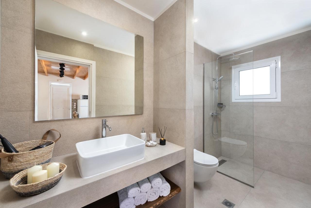 Anastasios House Stegna - Up Floor Apartment Archangelos  Ngoại thất bức ảnh