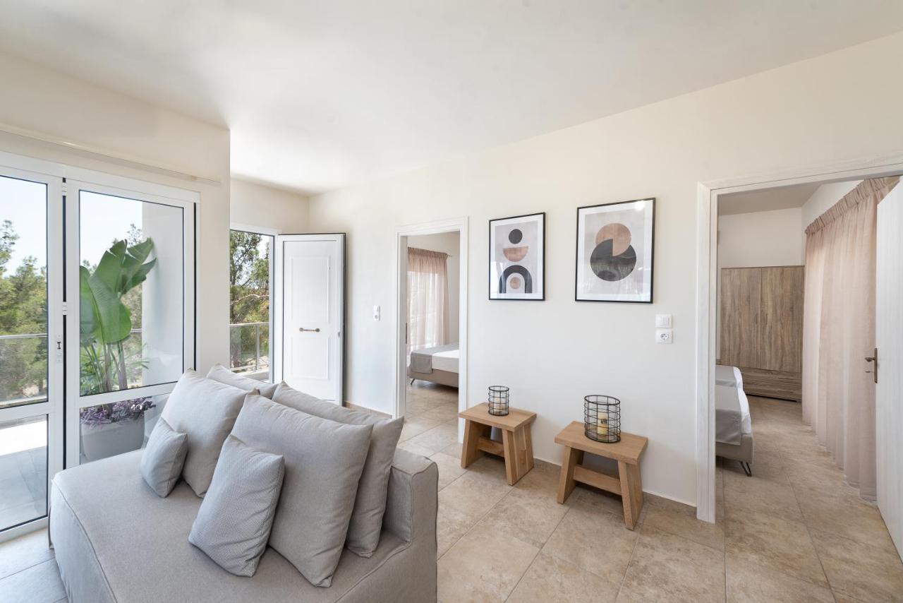 Anastasios House Stegna - Up Floor Apartment Archangelos  Ngoại thất bức ảnh